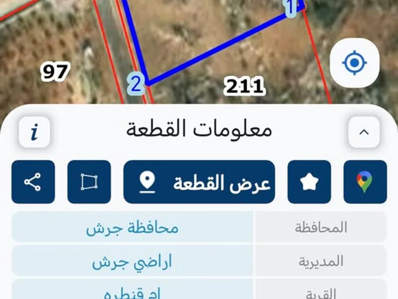 ارض مميزه للبيع - ام قنطره